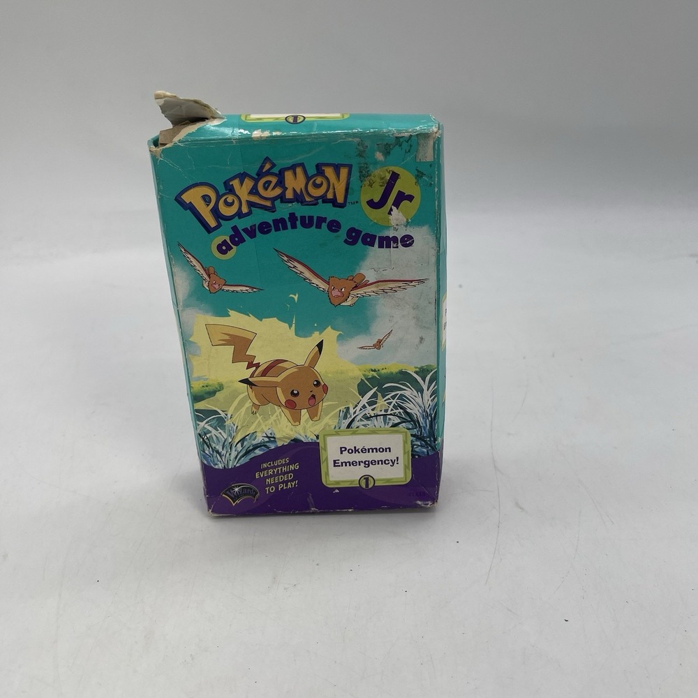 1999 Nintendo Pokemon Jr Adventure Game Pokémon Emergency In Box Used